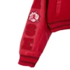 Jordan x Teyana Taylor Women’s Red Varsity Jacket 3