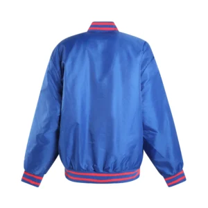 Kansas Jayhawks A-Game Blue Varsity Jacket 1