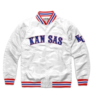 Kansas State Wildcats Bomber Font Varsity Jacket