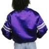 Kansas State Wildcats Varsity Jacket Purple 1