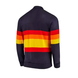 Kate Upton Houston Astros Vintage Blue Sweater Jacket 2