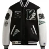 Kith Golden Bear Black and White Varsity Jacket