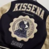 Kith Russell Athletic Cuny Queens College Nocturnal Varsity Jacket 8