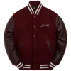 Kith for Golden Bear Maroon Varsity Jacket