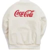 Kith x Coca Cola x Golden Bear White Varsity Jacket 1