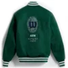 Kith x Wilson Willets Green Varsity Jacket 1