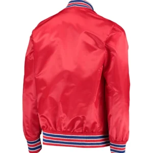 LA Clippers The Diamond Red Varsity Jacket 1