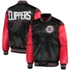 LA Clippers The Enforcer Black Varsity Jacket 3