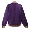 LSU Tigers A-Game Purple Varsity Jacket 1