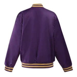 LSU Tigers A-Game Purple Varsity Jacket 1