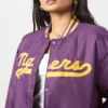 LSU Tigers A-Game Purple Varsity Jacket 4