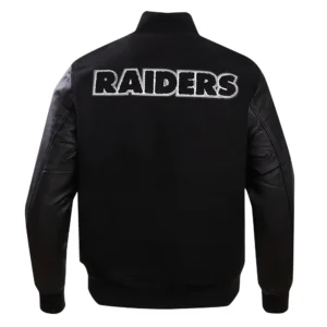 Las Vegas Raiders Classic Varsity Jacket 1