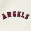 Los Angeles Angels Retro Classic Women’s CreamRed Wool & Leather Varsity Jacket 3