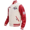 Los Angeles Angels Retro Classic Wool & Leather Varsity Jacket 2