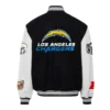 Los Angeles Chargers Jeff Hamilton Varsity Jacket 1