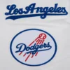 Los Angeles Dodgers Old English Blue & White Varsity Jacket 7