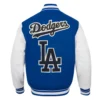 Los Angeles Dodgers Pro Prep Wool & Leather Varsity Jacket 1
