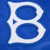 Los Angeles Dodgers Retro Classic Full-Snap Satin Varsity Blue Jacket 5
