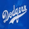 Los Angeles Dodgers Retro Classic Women’s Full-Snap Satin Varsity Blue Jacket 5