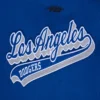 Los Angeles Dodgers Script Tail Women’s Wool & Leather Varsity Jacket 4