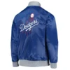 Los Angeles Dodgers The Ambassador Satin Varsity Jacket 1