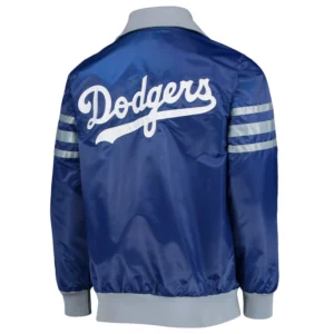 Los Angeles Dodgers The Captain III Satin Varsity Jacket 1