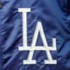 Los Angeles Dodgers The Captain III Satin Varsity Jacket 2