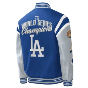Los Angeles Dodgers Title Holder Full-Snap Varsity Jacket 1