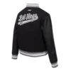 Los Angeles Kings Black Wool Varsity Jacket 3