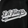 Los Angeles Kings Black Wool Varsity Jacket 5