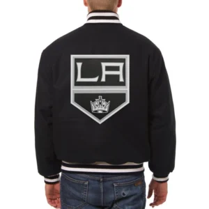Los Angeles Kings One Color Wool Varsity Jacket 1