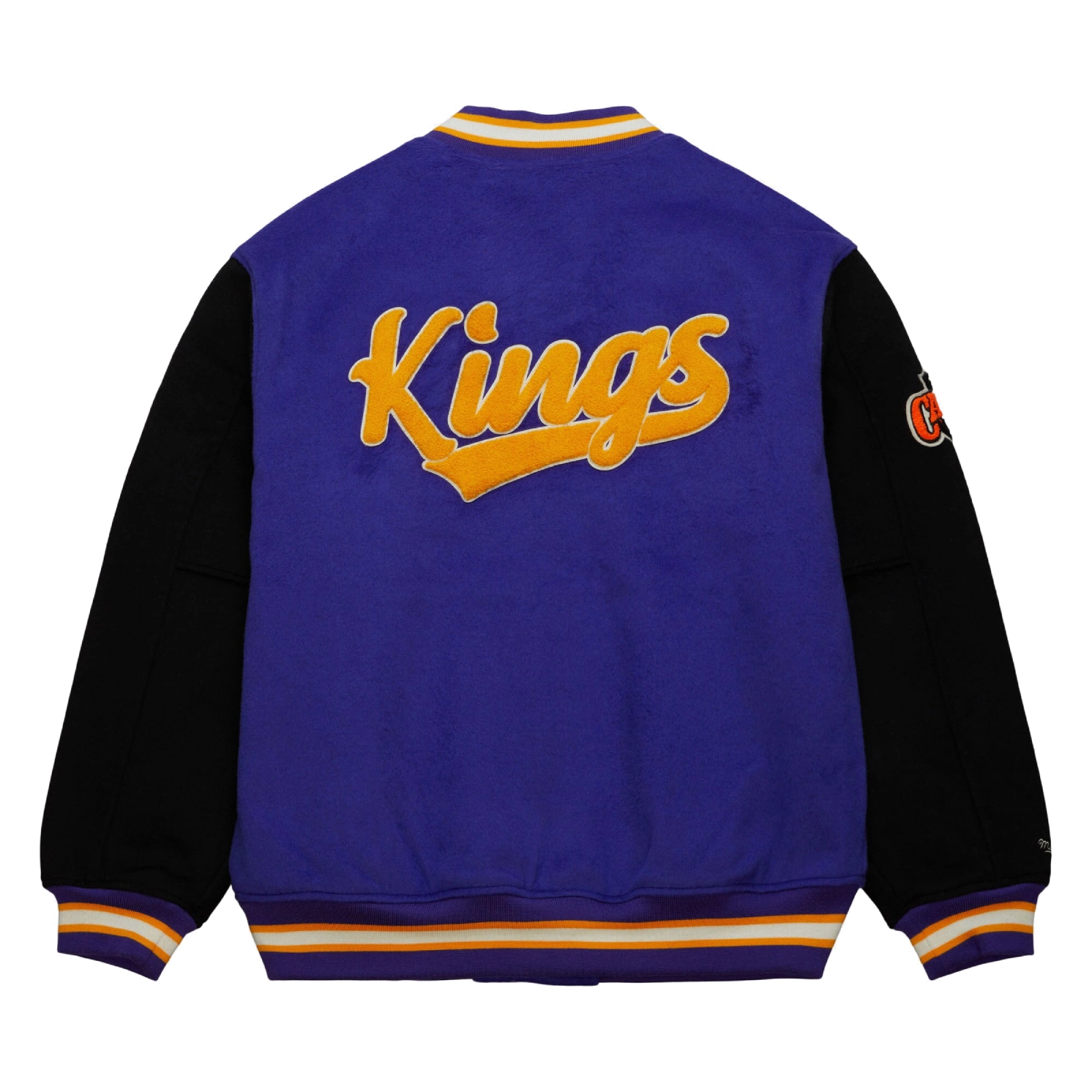 Los Angeles Kings Team Legacy Purple Varsity Jacket 1