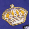 Los Angeles Kings Team Legacy Purple Varsity Jacket 2