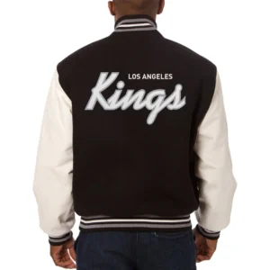 Los Angeles Kings Wool Varsity Black Jacket 1