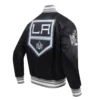 Los Angeles Kings script Tail Varsity Jacket 3