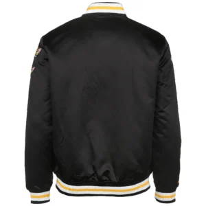 Los Angeles Lakers Champ City Black Varsity Jacket 1