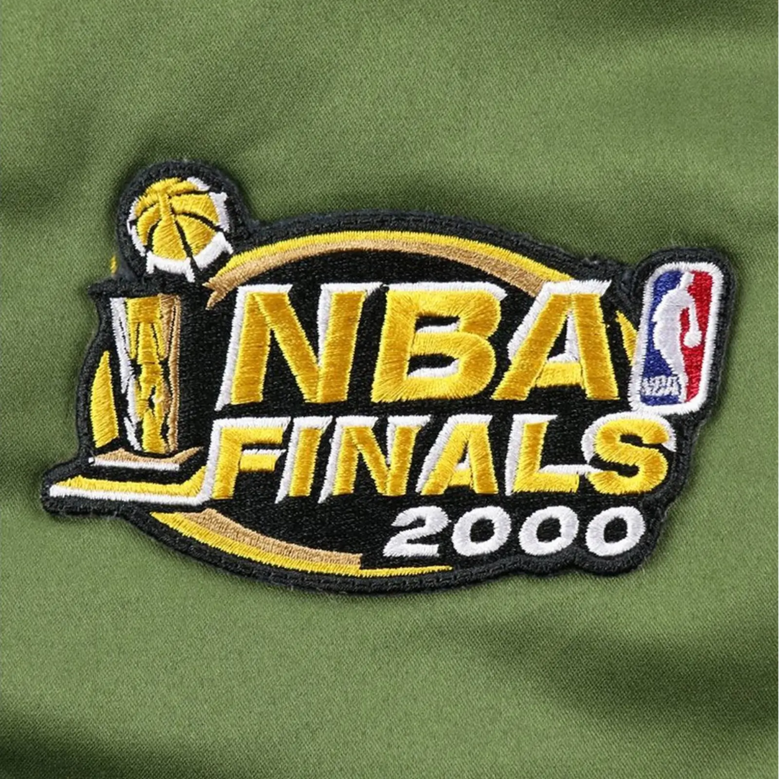 Los Angeles Lakers Flight Varsity Green Jacket 4