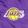 Los Angeles Lakers Pick and Roll Purple Varsity Jacket 2