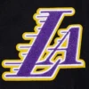 Los Angeles Lakers Retro Classic Women’s Wool & Leather Varsity Black Jacket 5