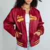 Maroon Arizona State Sun Devils A-Game Varsity Jacket 4