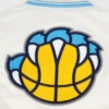 Memphis Grizzlies Retro Classic Women’s Full-Snap Satin Varsity Jacket 6