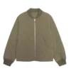 Men's 8 Ball Stussy Olive Quilted Liner Nylon Jacket