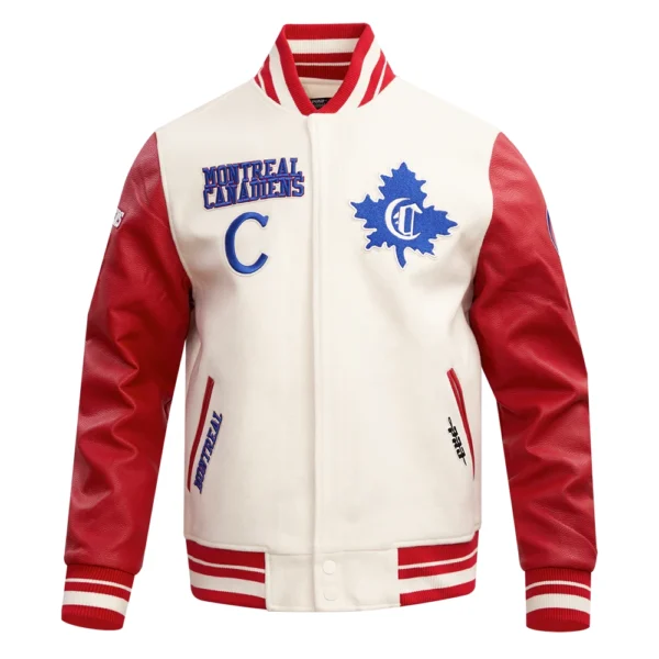 Men’s Montreal Canadiens Wool Varsity Jacket