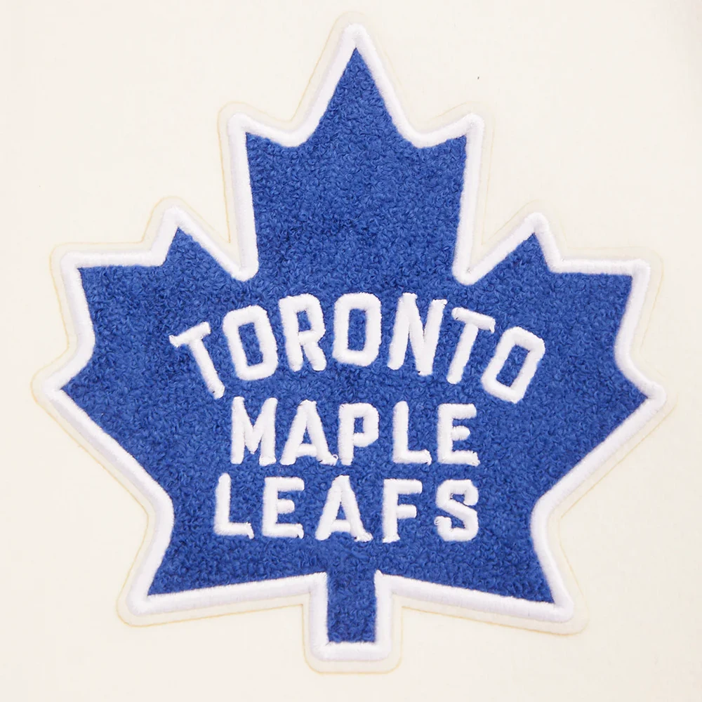 Men’s Toronto Maple Leafs Retro Classic Wool Varsity Jacket 6