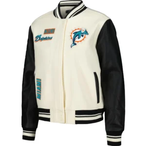 Miami Dolphins Retro Classic Varsity Jacket