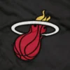 Miami Heat Black Pick & Roll Varsity Jacket 2