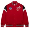 Miami Heat Cooperstown Heavyweight Red Varsity Jacket