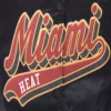 Miami Heat Script Tail Black Varsity Jacket 4