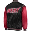 Miami Heat The Enforcer Black Varsity Jacket 1