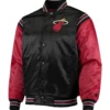 Miami Heat The Enforcer Black Varsity Jacket